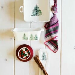 Wholesale 🧨 VIETRI Lastra Holiday Square Baker 🎁 -Tabletop Elegant shop LAH 2657 LSALT 1