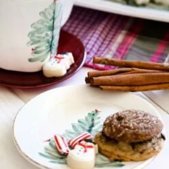 Deals π€© VIETRI Lastra Holiday Canape Plate π 7 Deals π€© VIETRI Lastra Holiday Canape Plate π -Tabletop Elegant shop LAH 2670 LSALT 1