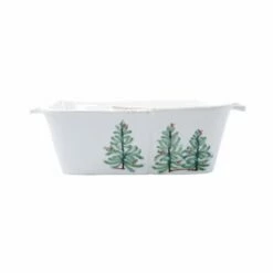 Hot Sale 😀 VIETRI Lastra Holiday Loaf Pan 🔔
