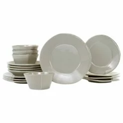 Promo 🔥 VIETRI Lastra Sixteen-Piece Place Setting 🔥 -Tabletop Elegant shop LAS 2600GS 16 2100 web1