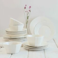 Promo 🔥 VIETRI Lastra Sixteen-Piece Place Setting 🔥 -Tabletop Elegant shop LAS 2600LS 16NR 2100 web2