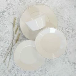 Hot Sale 😍 VIETRI Lastra Linen Four-Piece Place Setting 🎁 -Tabletop Elegant shop LAS 2600LS 4R 2100 web2 dc0cd54f b6ea 45a7 9362 eea5d0fb3c7f