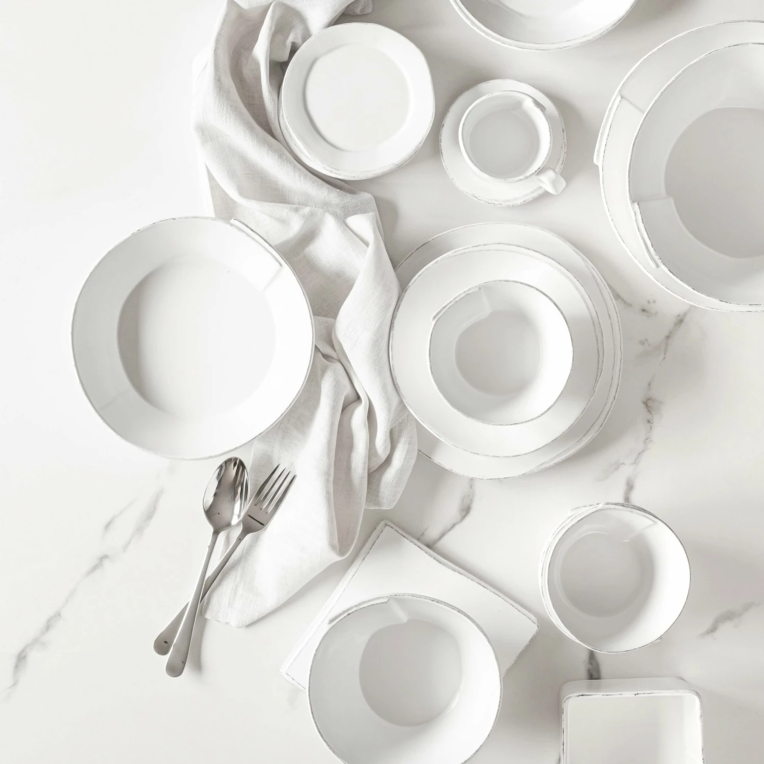 Best Sale π VIETRI Lastra White Large Shallow Serving Bowl β¨ 3 Best Sale π VIETRI Lastra White Large Shallow Serving Bowl β¨ - Image 3