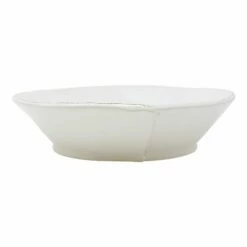 Best Sale 😉 VIETRI Lastra White Large Shallow Serving Bowl ✨