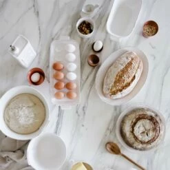 Promo 🔥 VIETRI Lastra White Small Oval Baker 👍 -Tabletop Elegant shop LAS 26055W LSALT 1