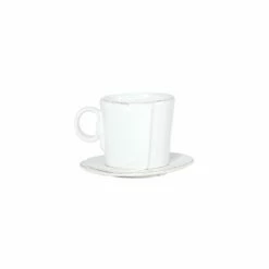 New 🥰 VIETRI Lastra Espresso Cup & Saucer 🛒