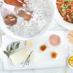 New ✔️ VIETRI Lastra White Cheese Board 😍 -Tabletop Elegant shop LAS 26102W GB 3