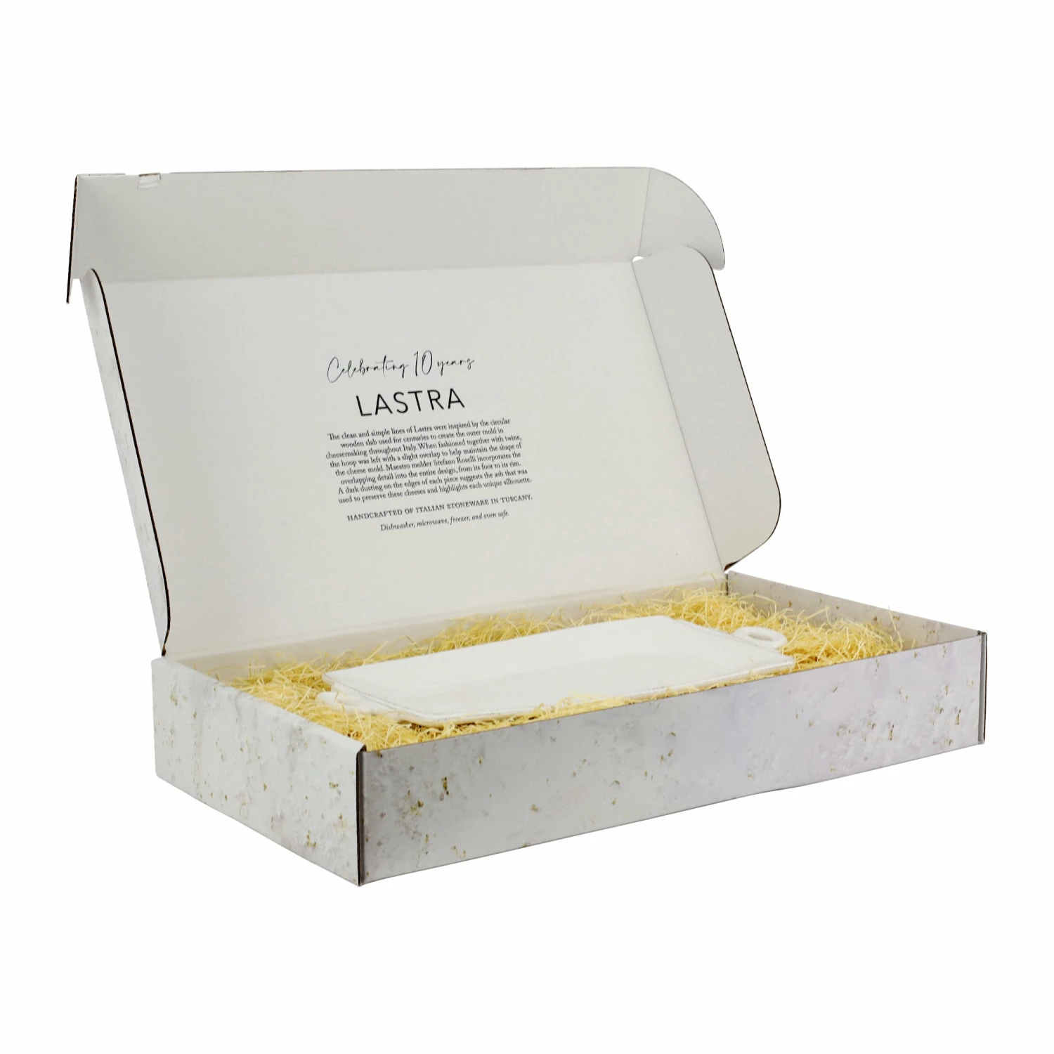 New π― VIETRI Lastra White Handled Rectangular Platter 𧨠3 New π― VIETRI Lastra White Handled Rectangular Platter 𧨠- Image 3