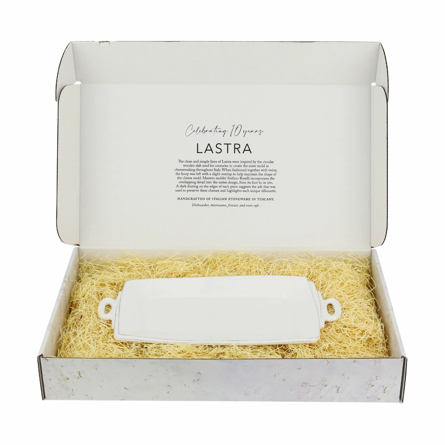 New π― VIETRI Lastra White Handled Rectangular Platter 𧨠1 New π― VIETRI Lastra White Handled Rectangular Platter π§¨