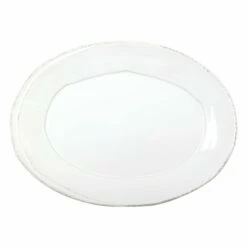 Deals 😍 VIETRI Lastra White Small Oval Platter 👏
