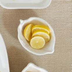 Flash Sale ⌛ VIETRI Limoni White Figural Lemon Condiment Bowl ✨ -Tabletop Elegant shop LIM 2603 3