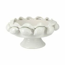 Best reviews of ✨ VIETRI Limoni White Footed Fruit Bowl 😀