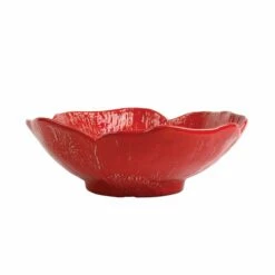 New 😉 VIETRI Lastra Poppy Figural Large Serving Bowl 💯