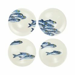 Best Sale 😀 VIETRI Maccarello Assorted Canape Plates - Set of 4 🛒