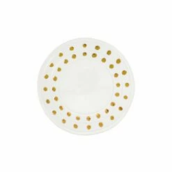 Discount ⭐ VIETRI Medici Gold Salad Plate 🛒