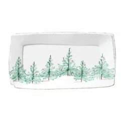 Outlet 🔔 VIETRI Melamine Lastra Holiday Rectangular Platter 👏