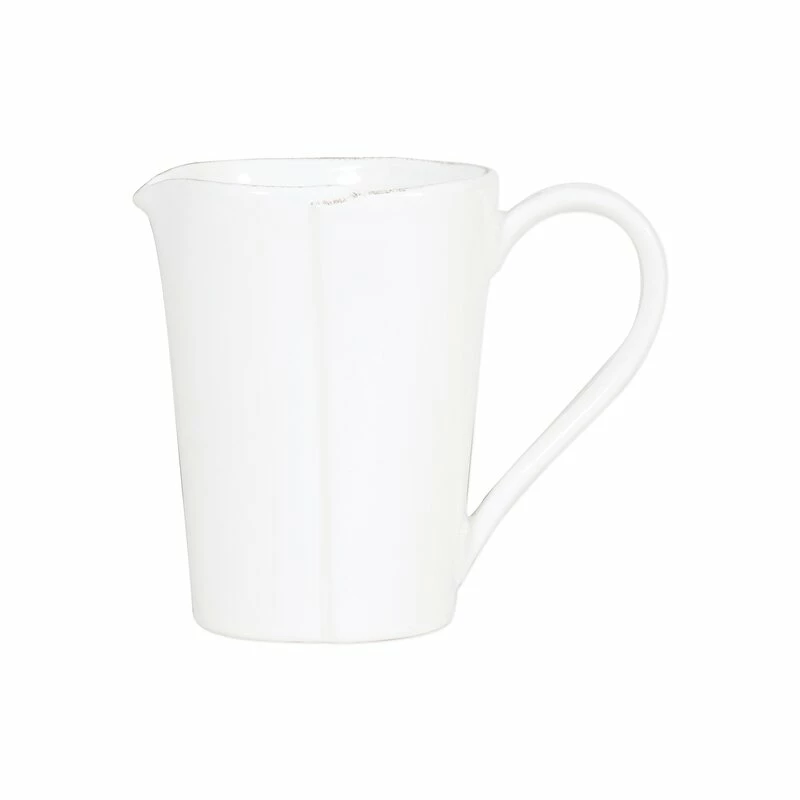 Budget ⭐ VIETRI Melamine Lastra White Pitcher ✨ 1 Budget ⭐ VIETRI Melamine Lastra White Pitcher ✨
