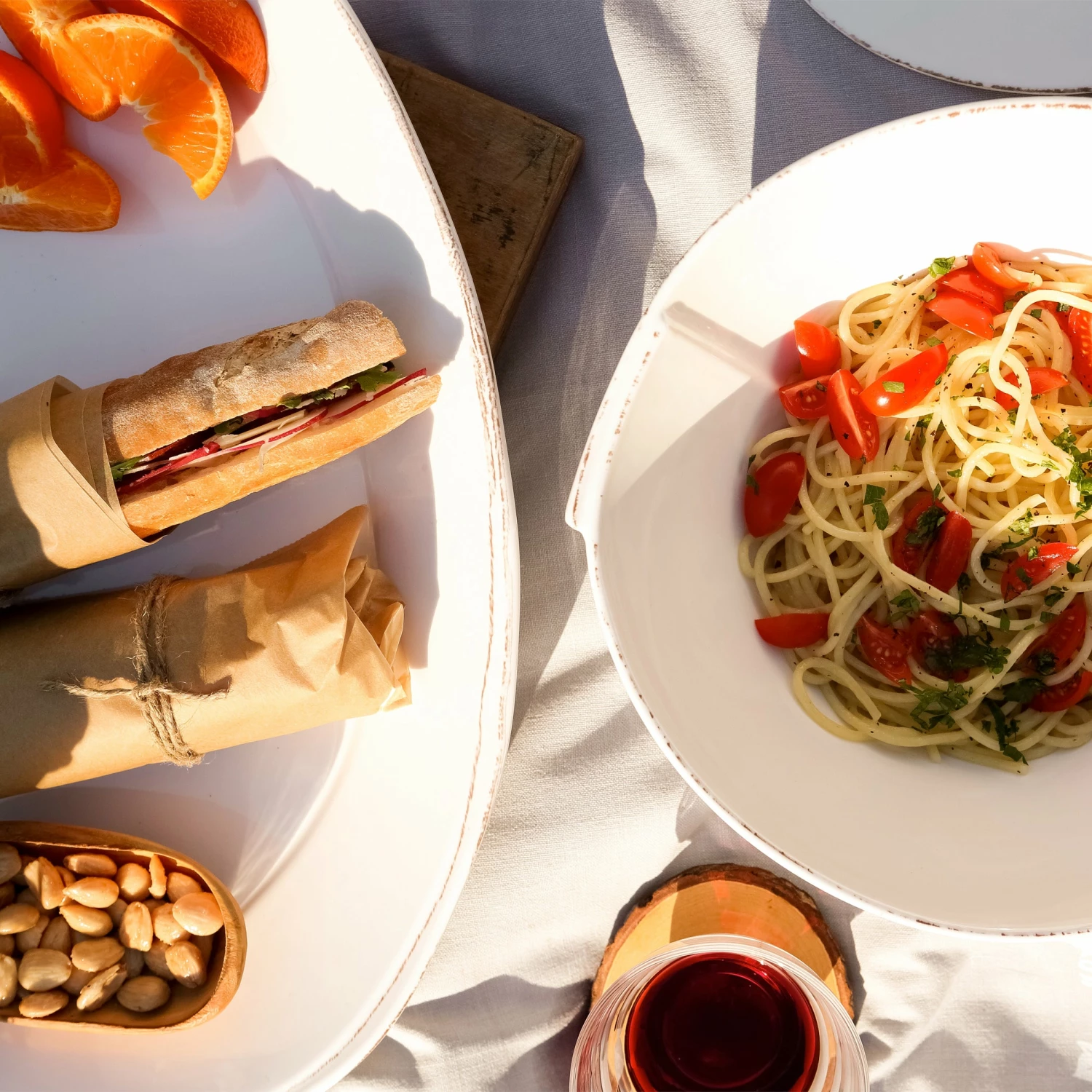 Cheap ๐ VIETRI Melamine Lastra White Oval Platter ๐ 3 Cheap ๐ VIETRI Melamine Lastra White Oval Platter ๐ - Image 3