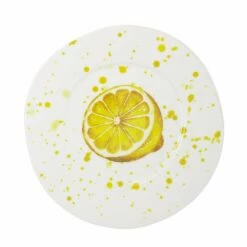 Wholesale 🤩 VIETRI Melamine Fruit Lemon Dinner Plate 🔔