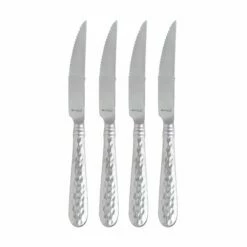 Best Sale ⌛ VIETRI Martellato Steak Knife - Set of 4 ✔️