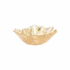 Hot Sale 😀 VIETRI Moon Glass Leaf Small Bowl 👏