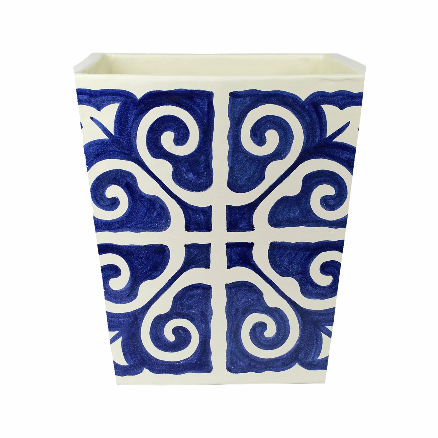 Budget 😀 VIETRI Mosaico Cobalt Large Square Cachepot 😀 1 Budget 😀 VIETRI Mosaico Cobalt Large Square Cachepot 😀