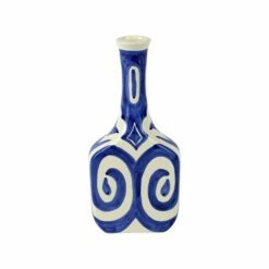 Wholesale ✔️ VIETRI Mosaico Cobalt Silhouette Bottle 👏