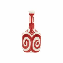 Coupon 😍 VIETRI Mosaico Red Silhouette Bottle 😍