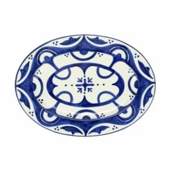 Discount 👏 VIETRI Mosaico Cobalt Oval Platter 🎁