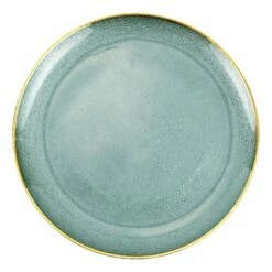 Discount 😀 VIETRI Metallic Glass Aquamarine Platter 👏