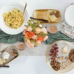 Cheapest 🌟 VIETRI Metallic Glass Platter 🔥 -Tabletop Elegant shop MTC 5222P 3 d0e23886 6286 4fc3 8054 df17c2a6f76b