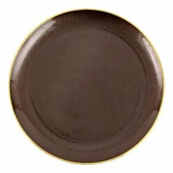 Best Pirce 🔥 VIETRI Metallic Glass Smoky Quartz Platter 😉