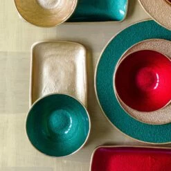 Best deal ⌛ VIETRI Metallic Glass Rectangular Tray 😀 -Tabletop Elegant shop MTC 5228G 2