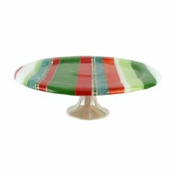 Cheap 👏 VIETRI Natale Glass Cake Stand ⭐