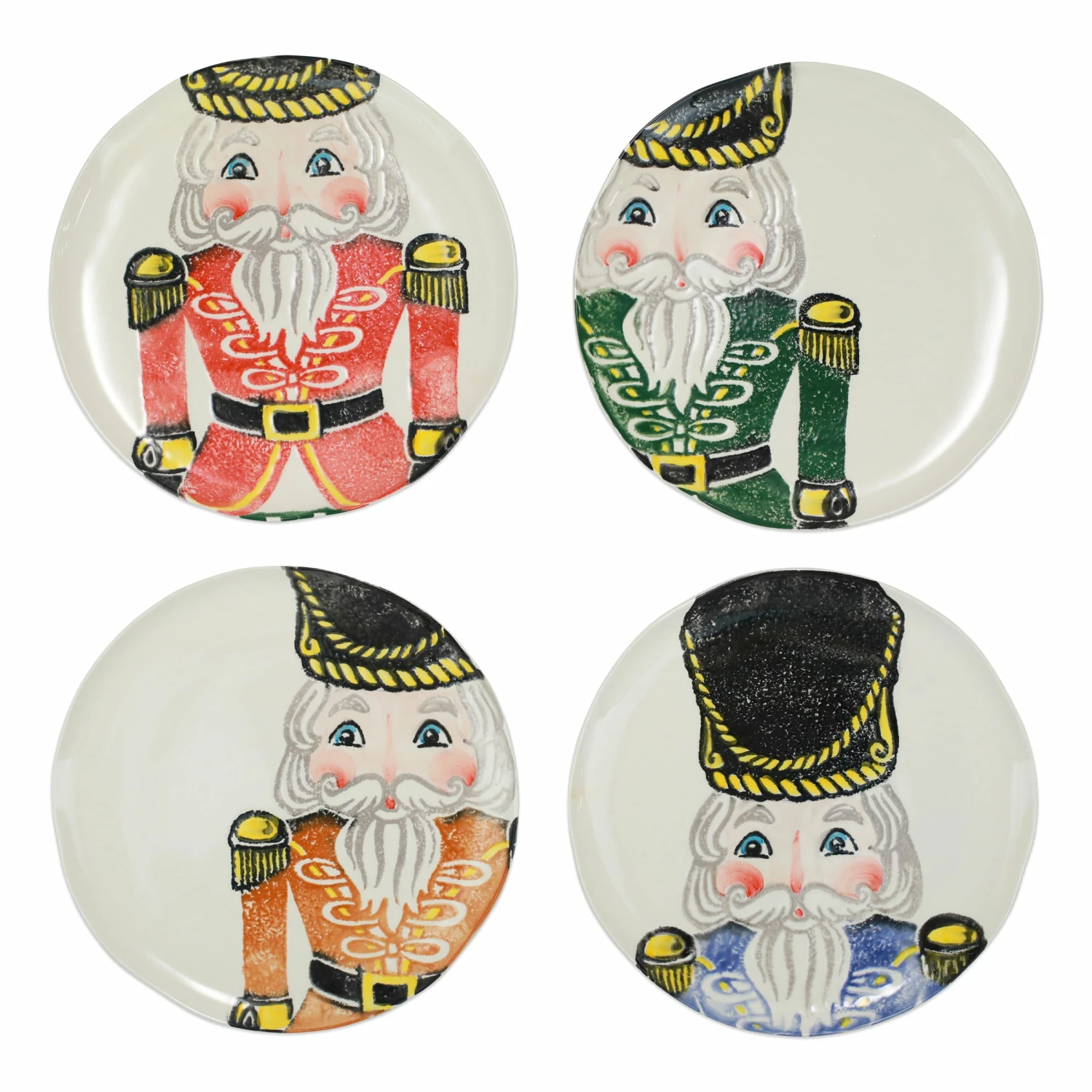 Cheapest ๐ VIETRI Nutcrackers Assorted Dinner Plates - Set of 4 ๐งจ 1 Cheapest ๐ VIETRI Nutcrackers Assorted Dinner Plates - Set of 4 ๐งจ
