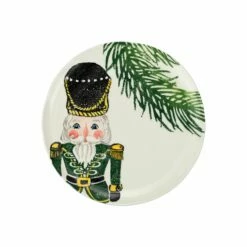 Flash Sale 🔥 VIETRI Nutcrackers Green Salad Plate 🧨