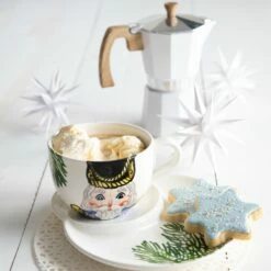 Outlet 🧨 VIETRI Nutcrackers Jumbo Cup & Tray 😍 -Tabletop Elegant shop NTC 9702 4