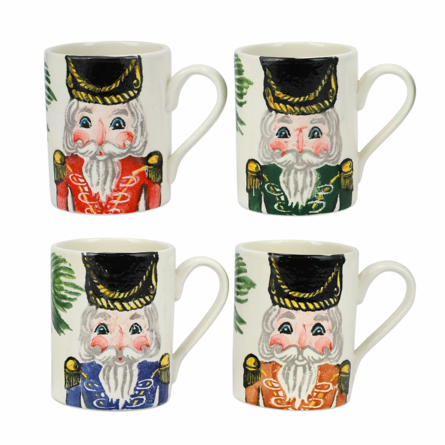 Coupon ๐ VIETRI Nutcrackers Assorted Mugs - Set of 4 ๐ 1 Coupon ๐ VIETRI Nutcrackers Assorted Mugs - Set of 4 ๐