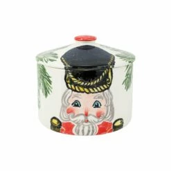 Budget ⌛ VIETRI Nutcrackers Biscotti Jar 🎁