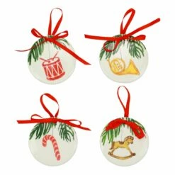 Best Sale ⭐ VIETRI Nutcrackers Assorted Ornaments - Set of 4 🌟