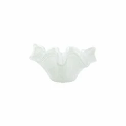 Best Sale 👏 VIETRI Onda Glass White Small Bowl ⭐