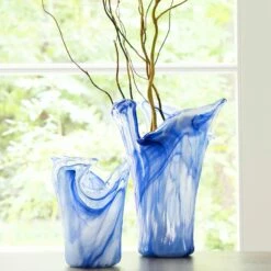 Coupon 😍 VIETRI Onda Glass Cobalt Small Vase ✨ -Tabletop Elegant shop OND 5281C LSALT 2