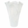 Best Pirce 🥰 VIETRI Onda Glass White Large Vase 🛒