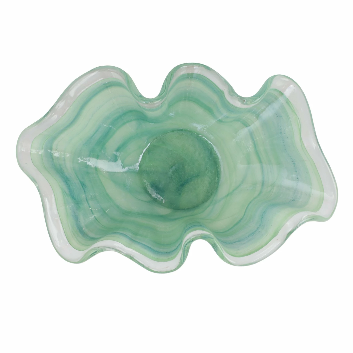 Outlet ❤️ VIETRI Onda Glass Large Bowl 😍 2 Outlet ❤️ VIETRI Onda Glass Large Bowl 😍 - Image 2