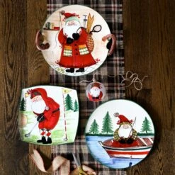 Best reviews of 🌟 VIETRI Old St. Nick Golfing Ornament 👍 -Tabletop Elegant shop OSN 2718 LSALT 1