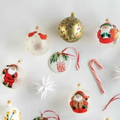 Best reviews of 🥰 VIETRI Old St. Nick Football Ornament 💯 -Tabletop Elegant shop OSN 2724 3