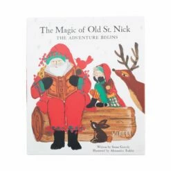 Brand new 👏 VIETRI Old St. Nick The Magic of Old St. Nick: The Adventure Begins Book 👏