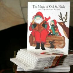 Brand new 👏 VIETRI Old St. Nick The Magic of Old St. Nick: The Adventure Begins Book 👏 -Tabletop Elegant shop OSN 37001 LSALT 2