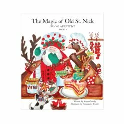 New ⌛ VIETRI Old St. Nick The Magic of Old St. Nick: Buon Appetito! Children's Book 🛒