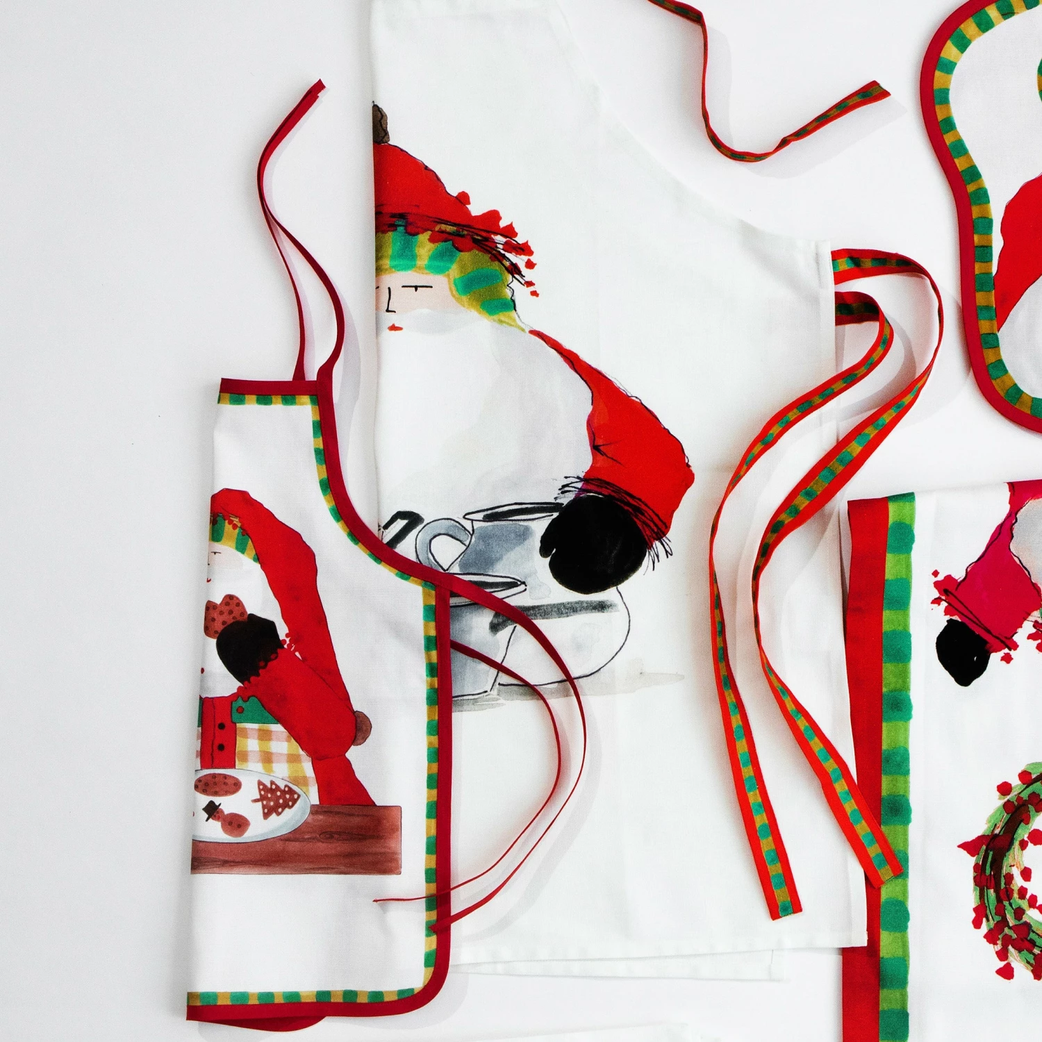 Promo ⌛ VIETRI Old St. Nick Children's Apron 😉 2 Promo ⌛ VIETRI Old St. Nick Children's Apron 😉 - Image 2